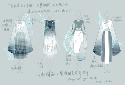中国风赛博朋克·服装设计